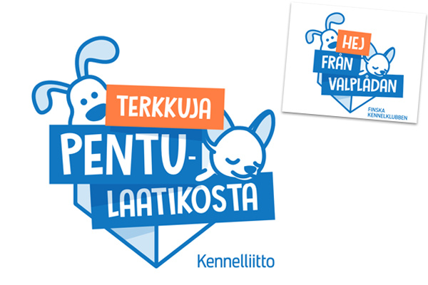 Kennelliiton Terkkuja pentulaatikosta -kampanja palkittiin