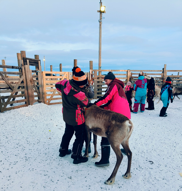 Poroerotustehtävät vaativat kovaa kuntoa lääkäriltäkin. Rupeama -40 asteen pakkasessa voi kestää jopa 12 tuntia. Kuva: Venla Jyrkisen albumi